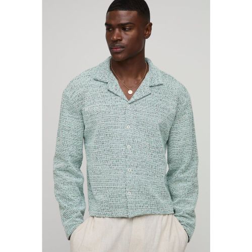 Chemise oversize à manches longues - S - Boohooman - Modalova