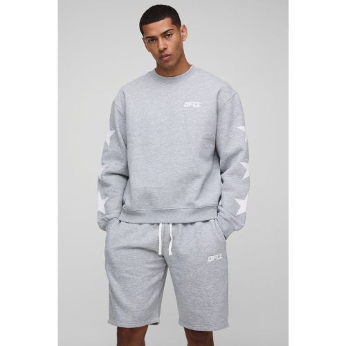 Survêtement oversize à imprimé étoile - Ofcl - S - Boohooman - Modalova