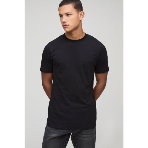 T-shirt cintré basique - S - Boohooman - Modalova