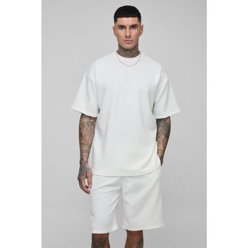 Tall - Ensemble oversize avec t-shirt et short - 2XL - Boohooman - Modalova