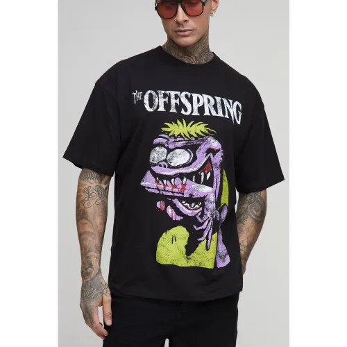 Tall - T-shirt oversize à imprimé The Offspring - 2XL - Boohooman - Modalova