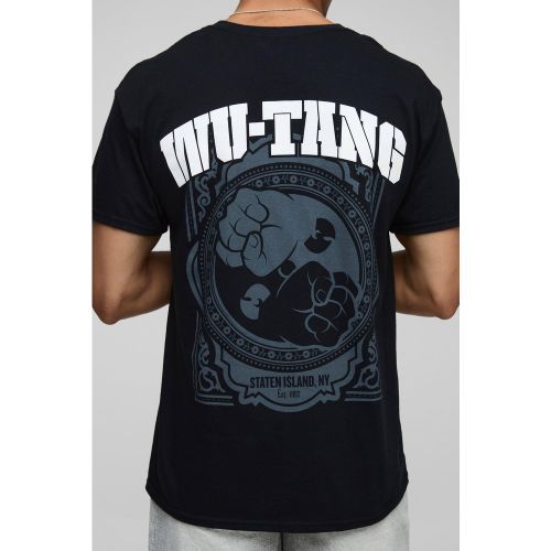 T-shirt oversize imprimé officiel Wu-Tang - S - Boohooman - Modalova