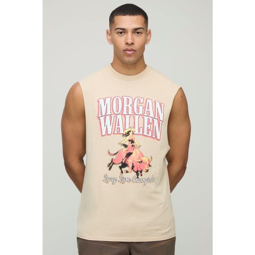 Débardeur à imprimé Morgan Wallen homme - S - Boohooman - Modalova