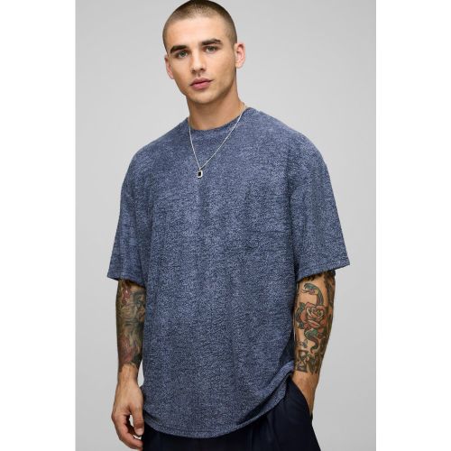 T-shirt oversize texturé - S - Boohooman - Modalova