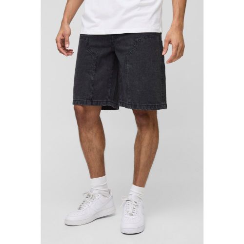 Short en Jean large - S - Boohooman - Modalova