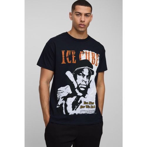 T-shirt oversize à imprimé Ice Cube - S - Boohooman - Modalova
