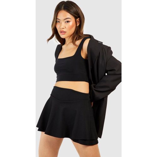 Jupe-Short Volantée - 36 - boohoo - Modalova