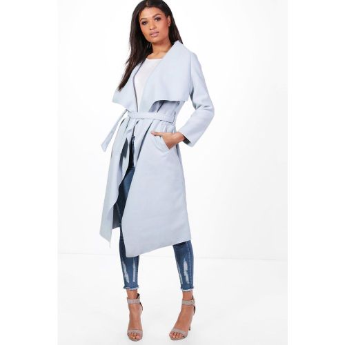 Manteau Long À Ceinture - S/M - boohoo - Modalova