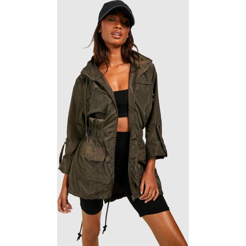 Imperméable À Capuche - 38 - boohoo - Modalova