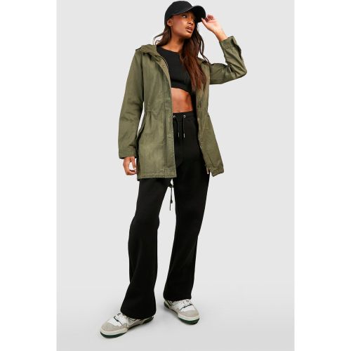 Imperméable À Capuche - 40 - boohoo - Modalova