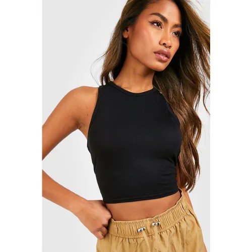 Crop Top À Dos Nageur - 34 - boohoo - Modalova