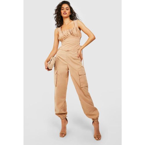 Pantalon Cargo Ample - 36 - boohoo - Modalova