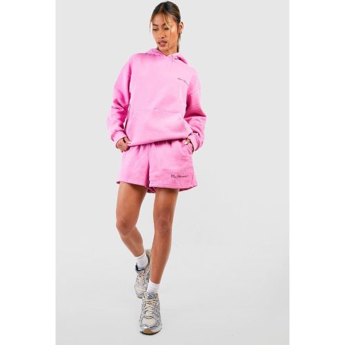 Ensemble De Survêtement À Imprimé Avec Short - S - boohoo - Modalova