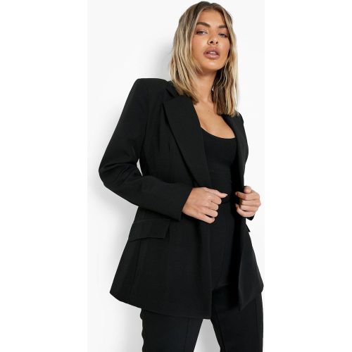 Blazer Ajusté À Décolleté Plongeant - 36 - boohoo - Modalova