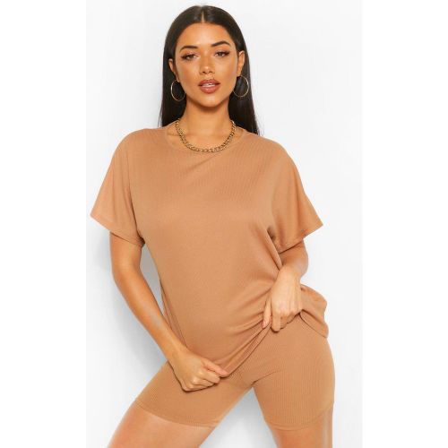 Ensemble Avec T-Shirt Oversize Et Short Cycliste - 34 - boohoo - Modalova