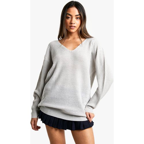 Pull Oversize En Maille Torsadée - L - boohoo - Modalova