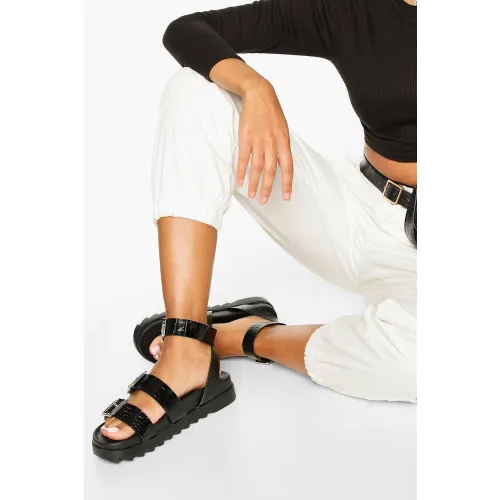 Sandales À Lanières Multiples - 41 - boohoo - Modalova