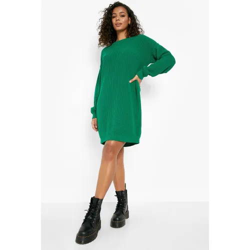 Robe Pull À Col Ras-Du-Cou - S - boohoo - Modalova