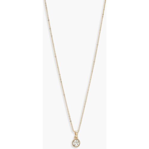 Collier À Pendentif Strassé - One Size - boohoo - Modalova