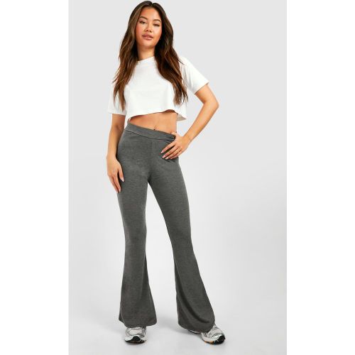 Pantalon Évasé Taille Haute - 34 - boohoo - Modalova