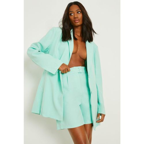 Short Slim À Double Bouton - 36 - boohoo - Modalova