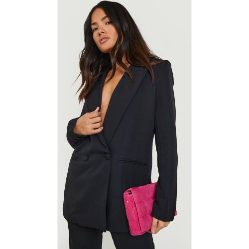 Blazer Ajusté Cache-Cœur - 38 - boohoo - Modalova