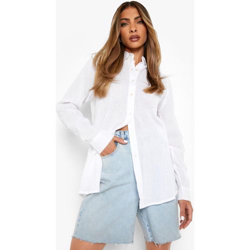 Chemise Oversize Texturée - 36 - boohoo - Modalova