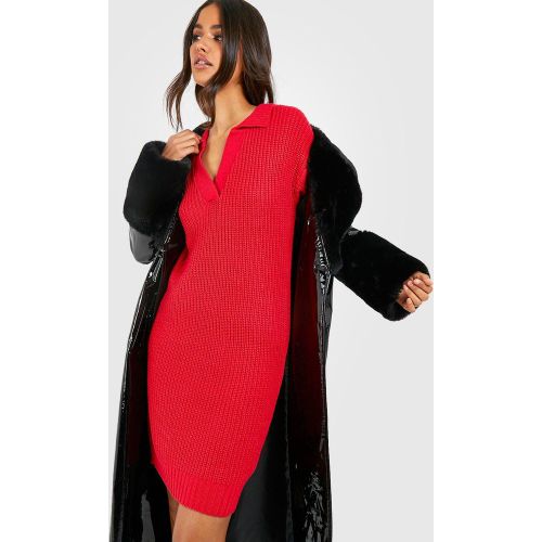 Robe Pull - Rouge - Xs, Rouge - boohoo - Modalova