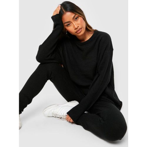 Ensemble En Maille Douce Avec Pull Et Pantalon - S - boohoo - Modalova