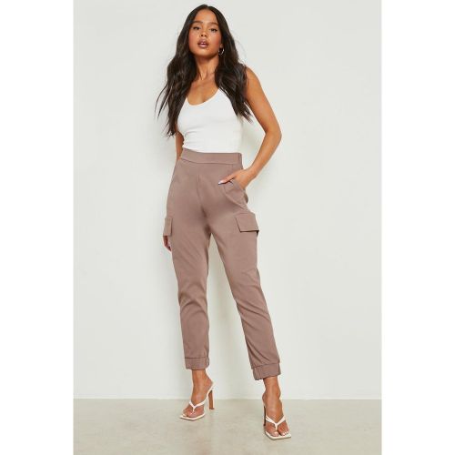 Petite" - Pantalon Fuselé Cargo - 38 - boohoo - Modalova