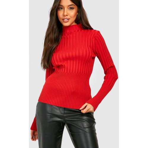 Pull Bicolore À Col Montant - S - boohoo - Modalova