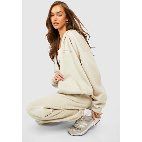 Sweat À Capuche Oversize Zippé Premium - S - boohoo - Modalova