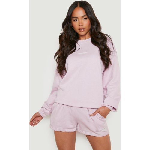 Petite" - Ensemble De Survêtement Avec Sweat Et Short - S - boohoo - Modalova
