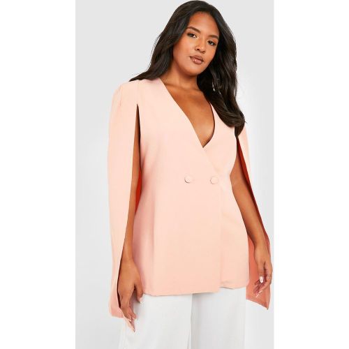 Grande Taille - Blazer Cape - 44 - boohoo - Modalova