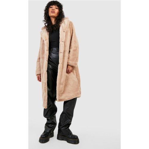 Manteau Texturé En Synthétique - 36 - boohoo - Modalova