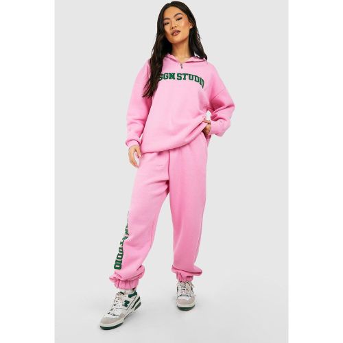 Ensemble De Survêtement À Slogan Dsgn Studio Avec Sweat À Capuche Et Jogging - S - boohoo - Modalova