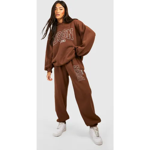 Ensemble De Survêtement À Slogan Dsgn Studio - S - boohoo - Modalova