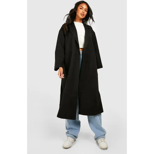 Manteau Cascade Oversize En Laine - 38 - boohoo - Modalova