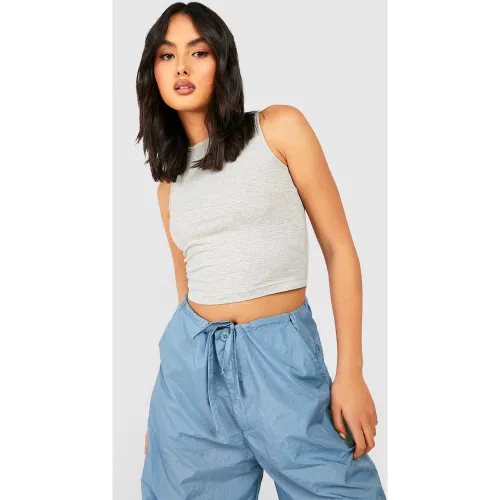Crop Top Basique À Dos Nageur - 42 - boohoo - Modalova