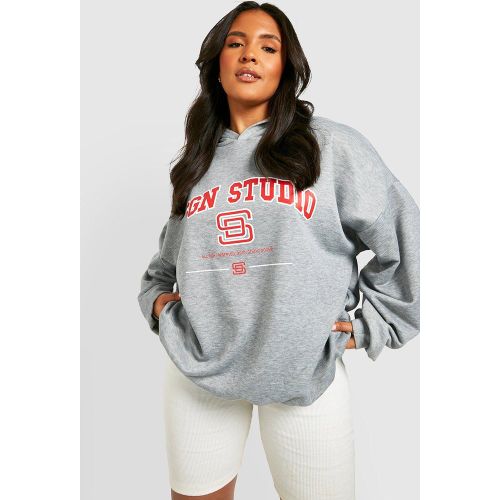 Grande Taille - Sweat À Capuche À Slogan Dsgn Studio - 44 - boohoo - Modalova