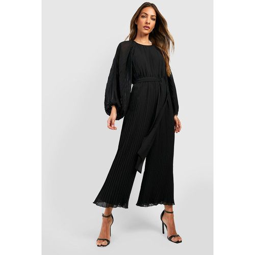 Combinaison Jupe-Culotte Plissée - 40 - boohoo - Modalova