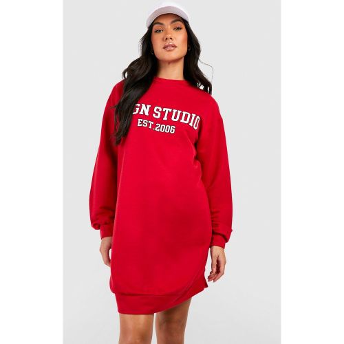 Maternité - Robe Sweat De Grossesse À Slogan Dsgn Studio - 36 - boohoo - Modalova