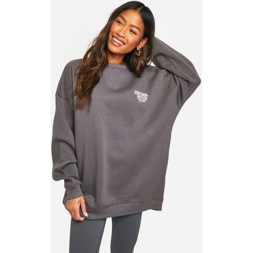 Sweat Oversize À Slogan Dsgn Studio - S - boohoo - Modalova