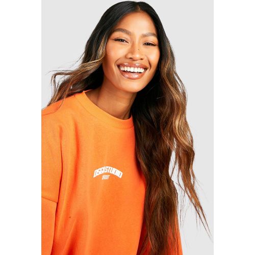 Sweat Oversize À Slogan Dsgn Studio - S - boohoo - Modalova