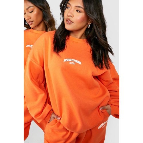 Grande Taille - Sweat Oversize À Slogan Dsgn Studio - 44 - boohoo - Modalova