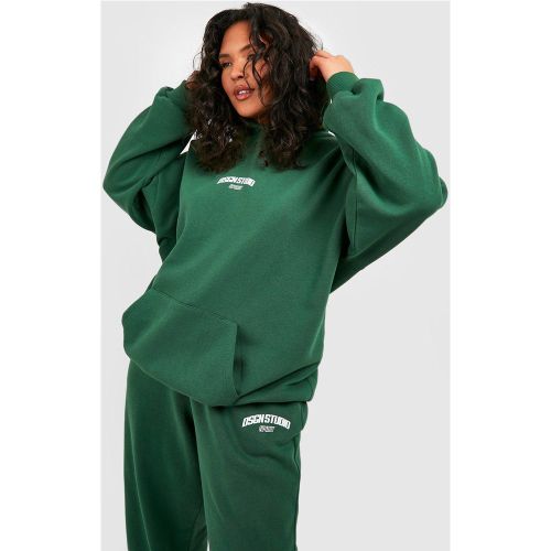 Grande Taille - Sweat À Capuche Oversize À Slogan Dsgn Studio - 44 - boohoo - Modalova