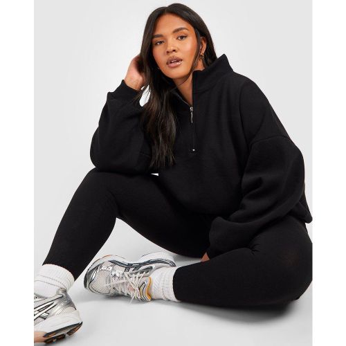 Grande Taille - Ensemble Oversize Avec Sweat Et Legging - 44 - boohoo - Modalova