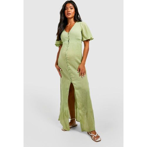 Maternité - Robe Longue À Dentelle Style Bohème - 36 - boohoo - Modalova