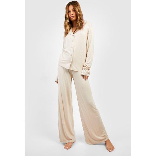 Pyjama Large En Jersey - 34 - boohoo - Modalova