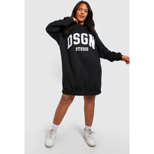 Grande Taille - Robe Sweat À Slogan Dsgn Studio - 44 - boohoo - Modalova